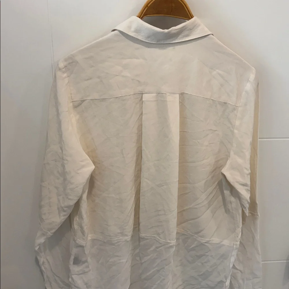 Artelier by Nicole Miller White Top size medium - Picture 7 of 7